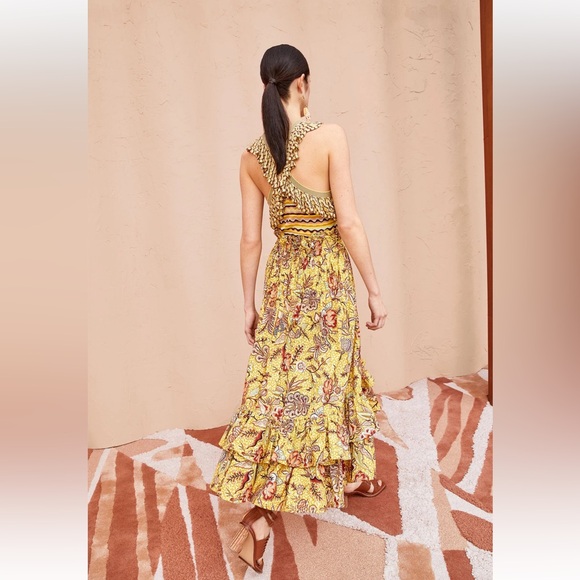 Ulla Johnson’s Acacia Calla Lily-Print Midi Skirt - Picture 3 of 12